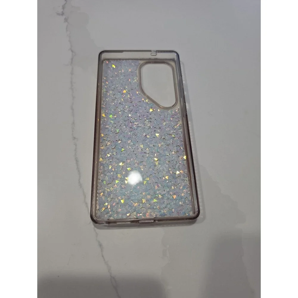 Samsung Galaxy S25 Ultra Case Unisex S25 Ultra Iridescent Good Glitter Bundle
